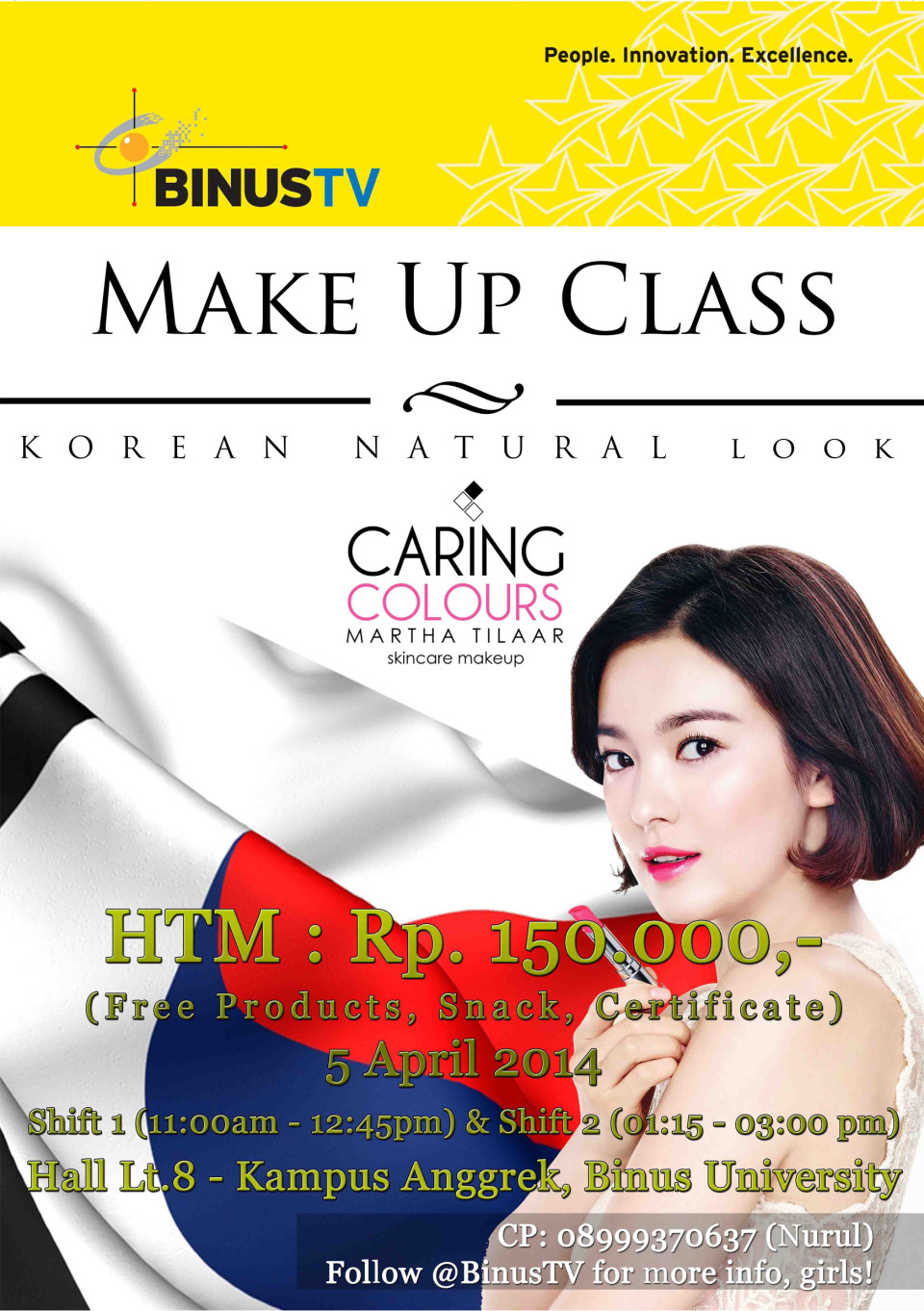 MAKE UP CLASS
“KOREAN NATURAL LOOK”