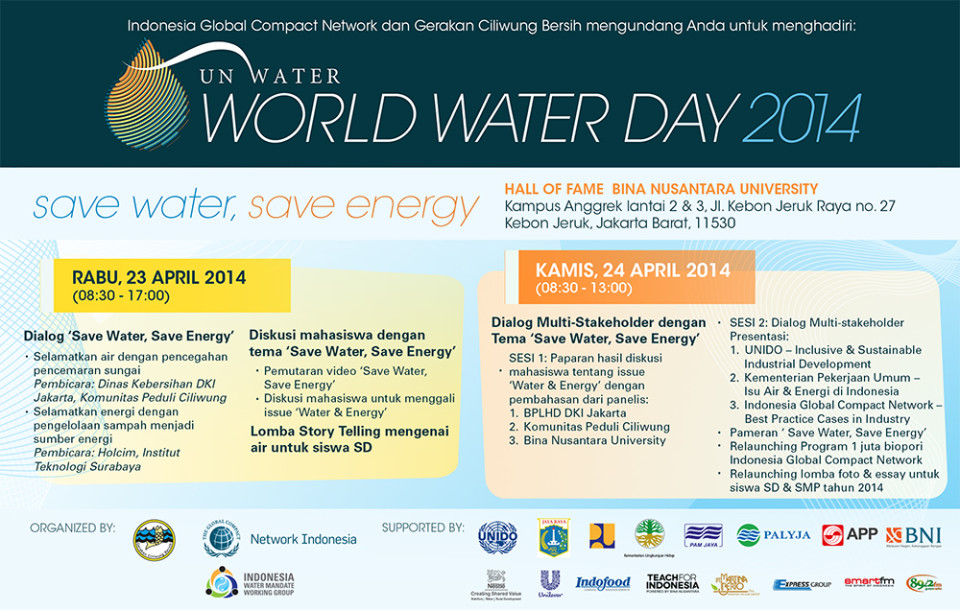 WORLD WATER DAY 2014