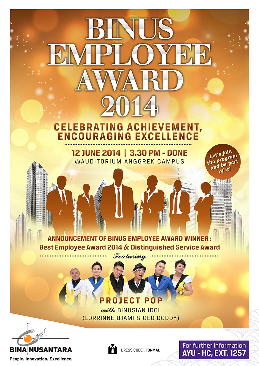 BINUS Employee Award 2014