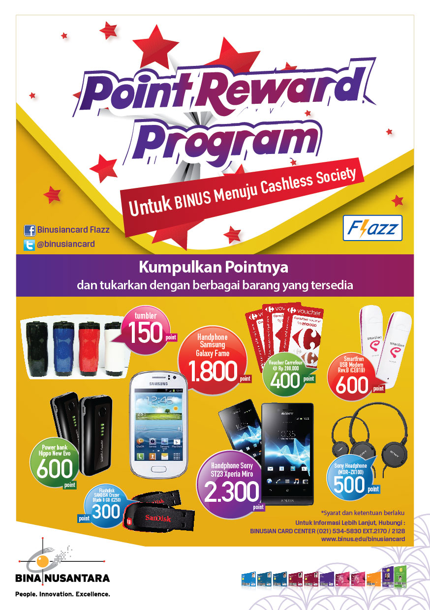 POINT REWARD PROGRAM 