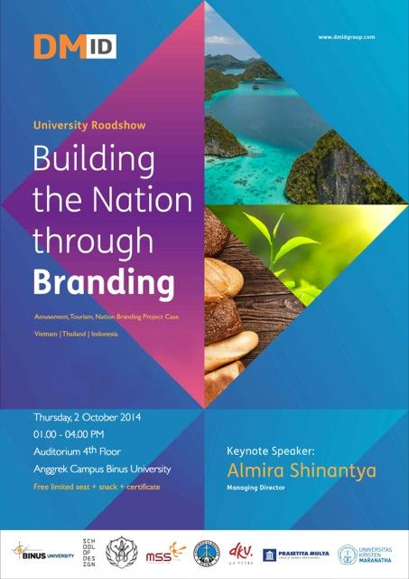 Building the Nation Through Branding Seminar with DM ID Holland