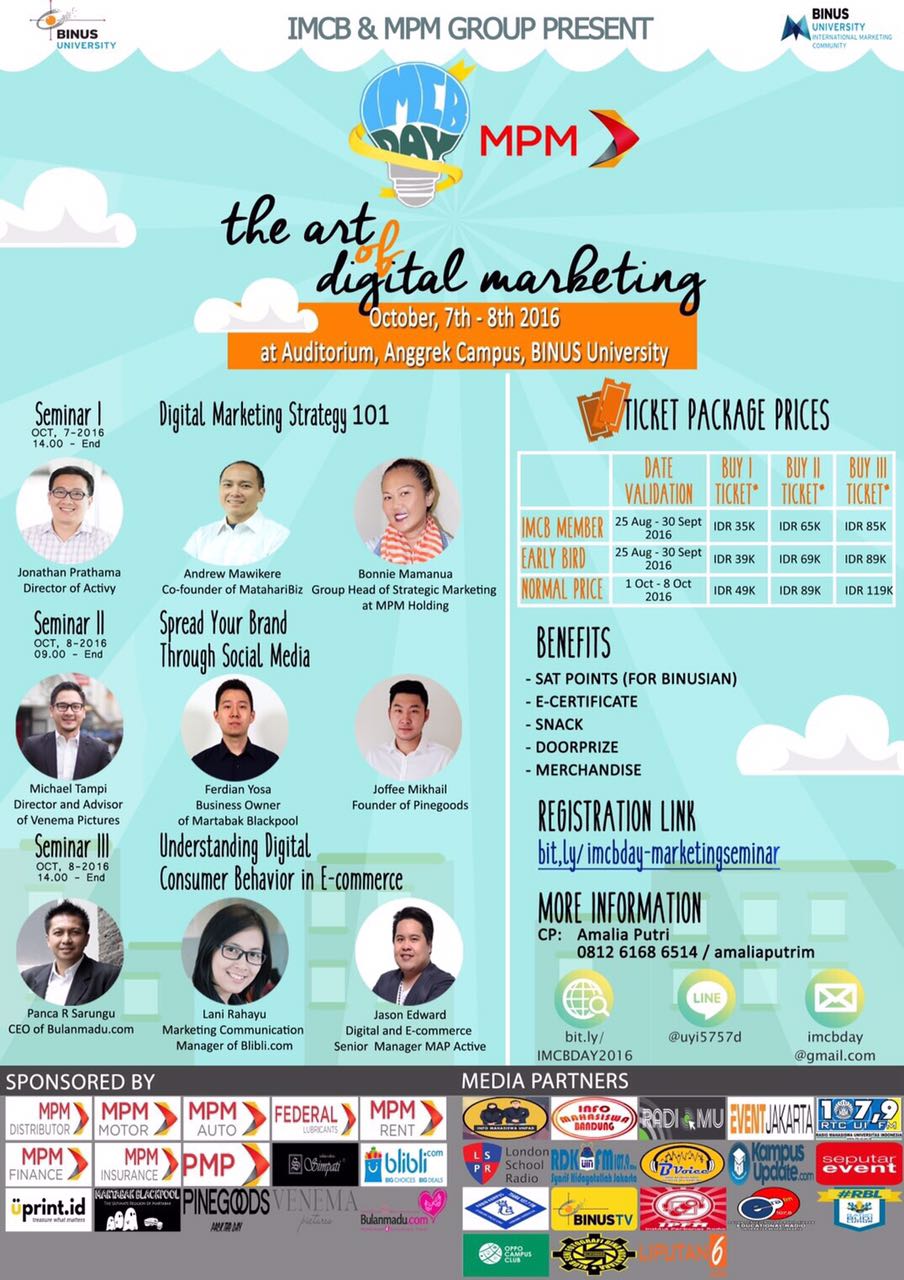 Marketing Seminar - The Art of Digital Marketing