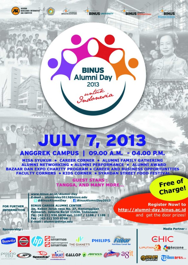 Poster Binus Alumni Day