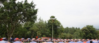 Tents for participants outbound (BINUSIAN 2017)