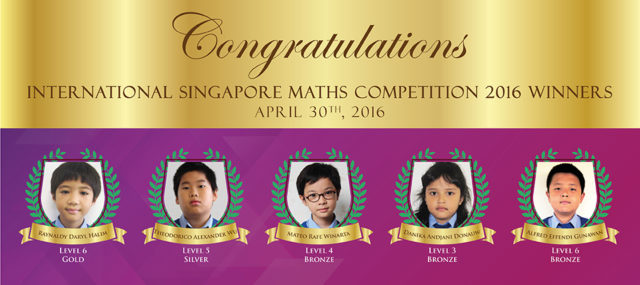 International Singapore Maths Competition 2016