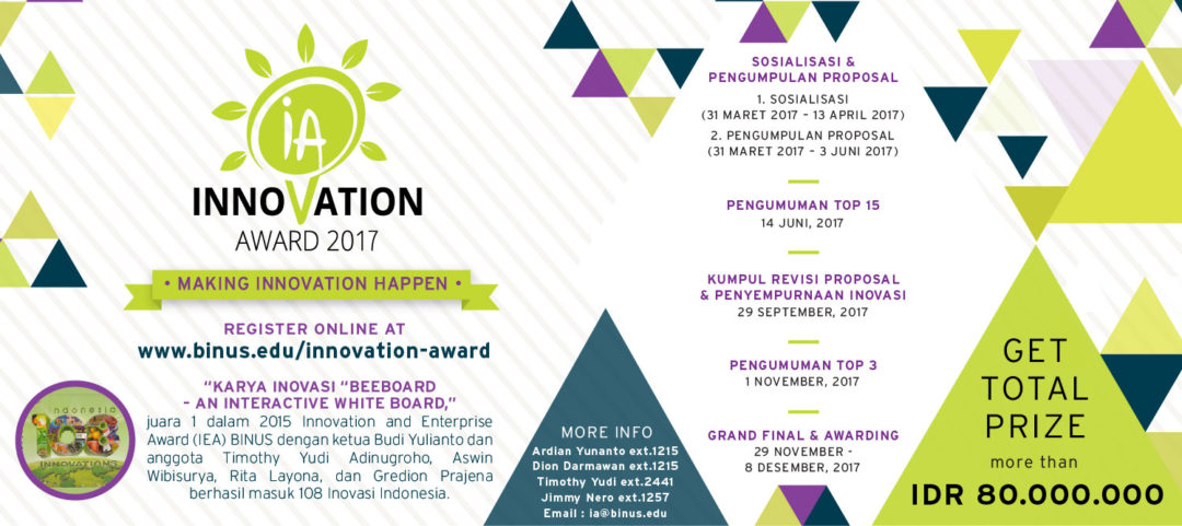 Innovation Award Poster