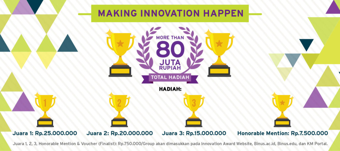 Innovation Award 2017 reward total