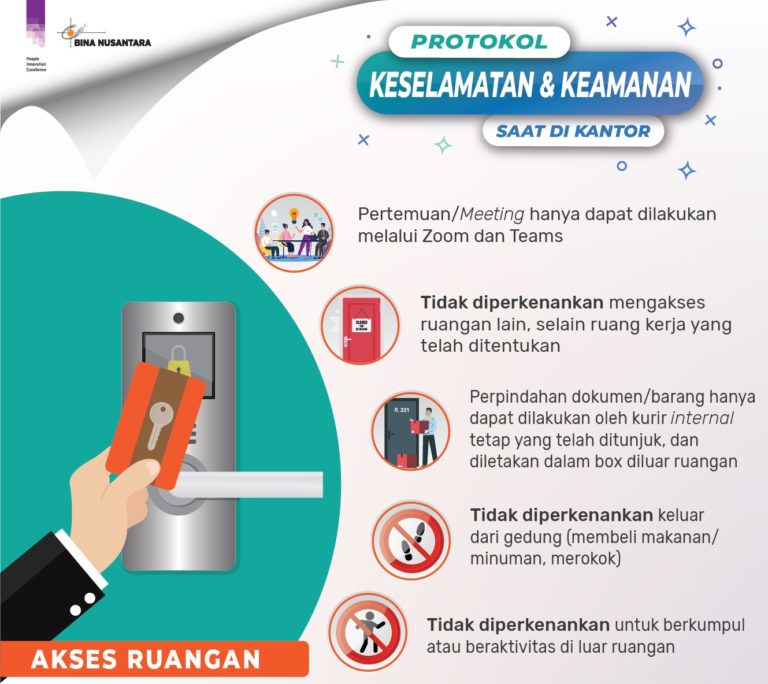 Protokol Keselamatan & Keamanan saat di Kantor
