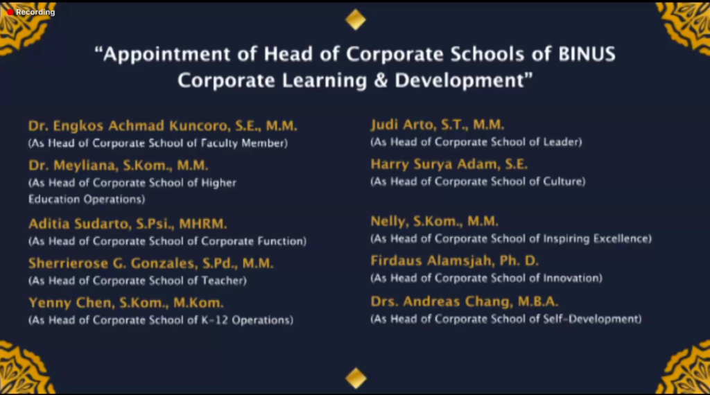 BINUS Corporate Learning and Development, Siap Dukung Binusian Hadapi