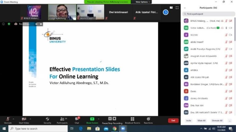 Pemberdayaan Guru Guru Indonesia melalui pelatihan Desain