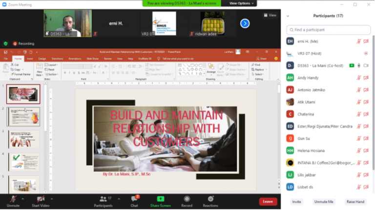 Mendorong UMKM Memberdayakan Teknologi Digital untuk Pemasaran Lewat Pelatihan Ilmu Komunikasi – BGP Bersama Dr. Iwan Supriyadi, S.T., M.Si., dkk.