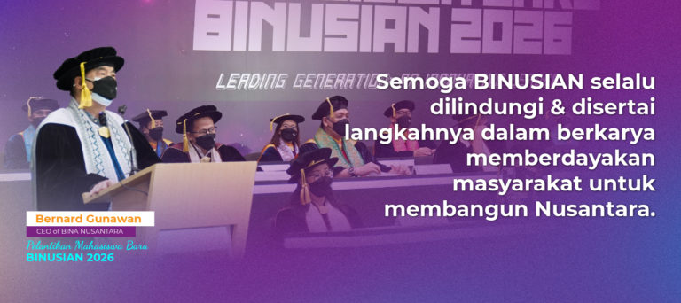BINUS Lantik 10.085 Mahasiwa Baru Serentak dari 4 Area Kampus
