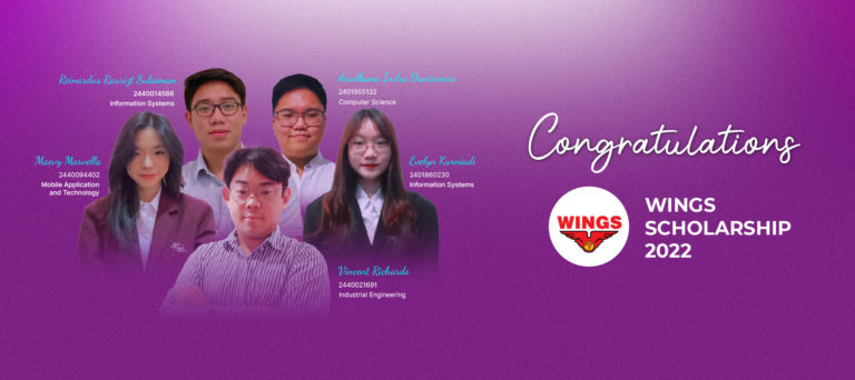 Kedepakan Fostering & Empowering BINUS bekerja sama dengan WINGS dalam program Pemberian Beasiswa