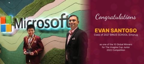 Congratulations Evan Santoso! The 10 Global Winners for The Microsoft Imagine Cup Junior 2022 Competition