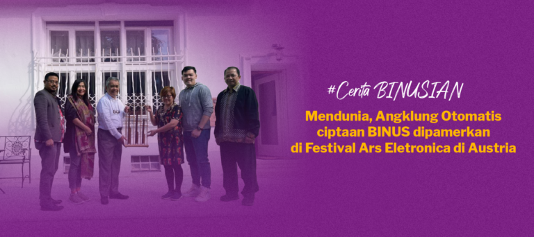 Mendunia, Angklung Otomatis ciptaan BINUS dipamerkan di Festival Ars Eletronica di Austria