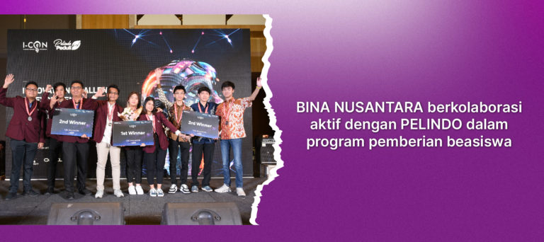 BINA NUSANTARA berkolaborasi aktif dengan PELINDO dalam program pemberian beasiswa