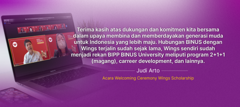 Wings Scholarship 2022 untuk BINUS