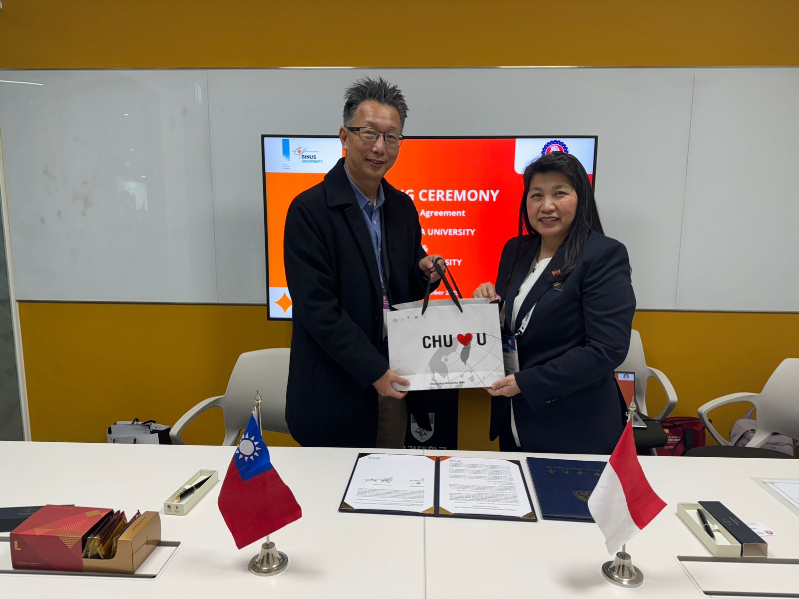 BINUS UNIVERSITY dan Chung Hua University, Taiwan, Jalin Kerja Sama Strategis di QS Higher Ed Summit: Asia Pacific 2025