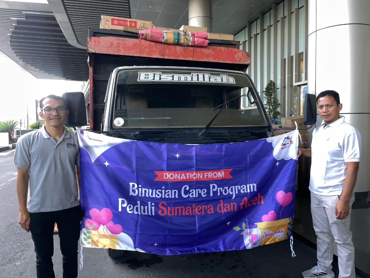 BINA NUSANTARA untuk Sumatera dan Aceh: Menjalin Solidaritas dan Membangun Kembali Harapan