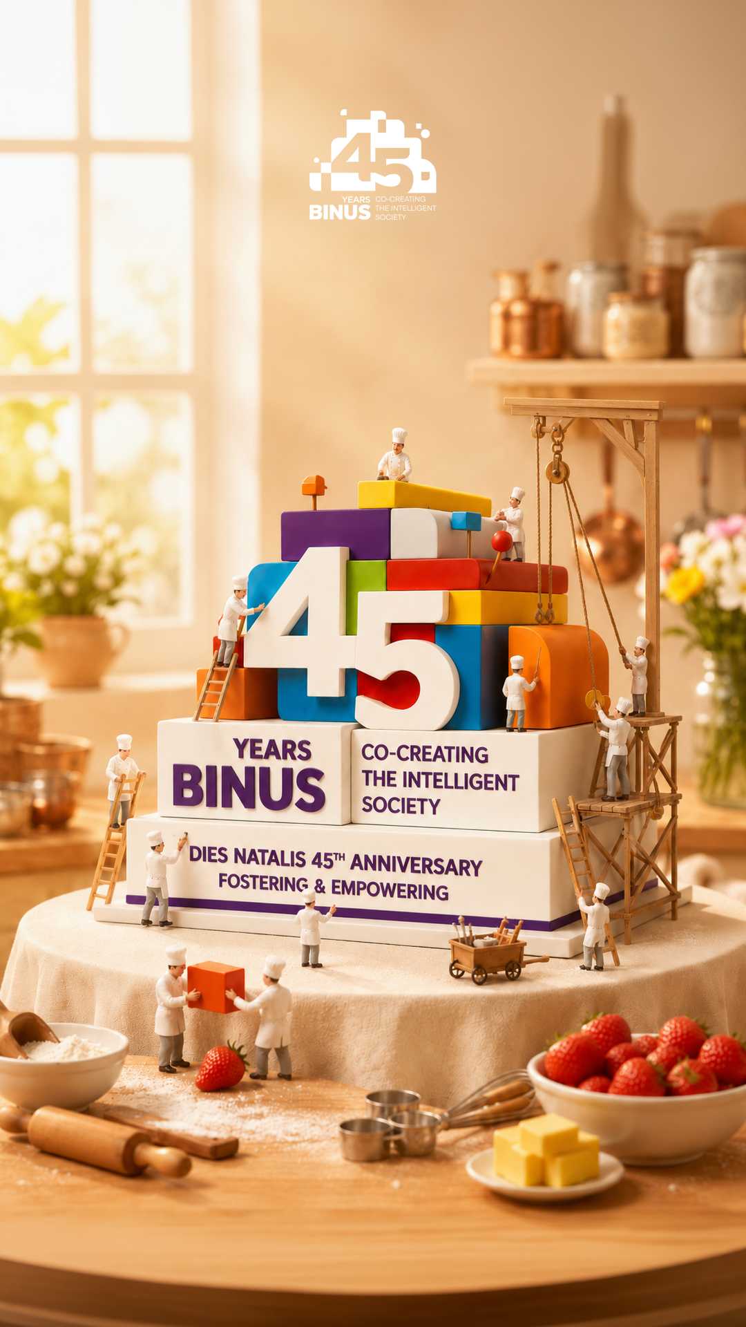 Building Cake BINUS