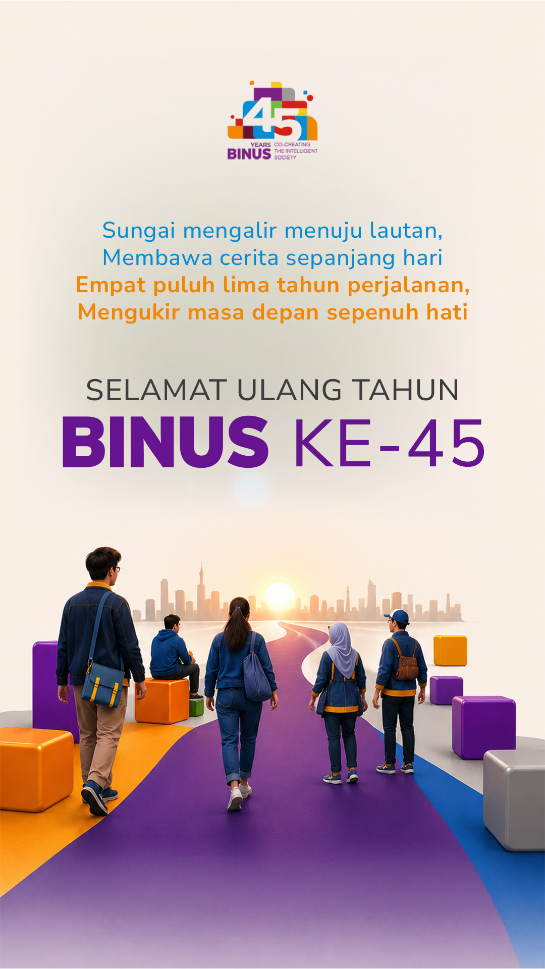 BINUS 45