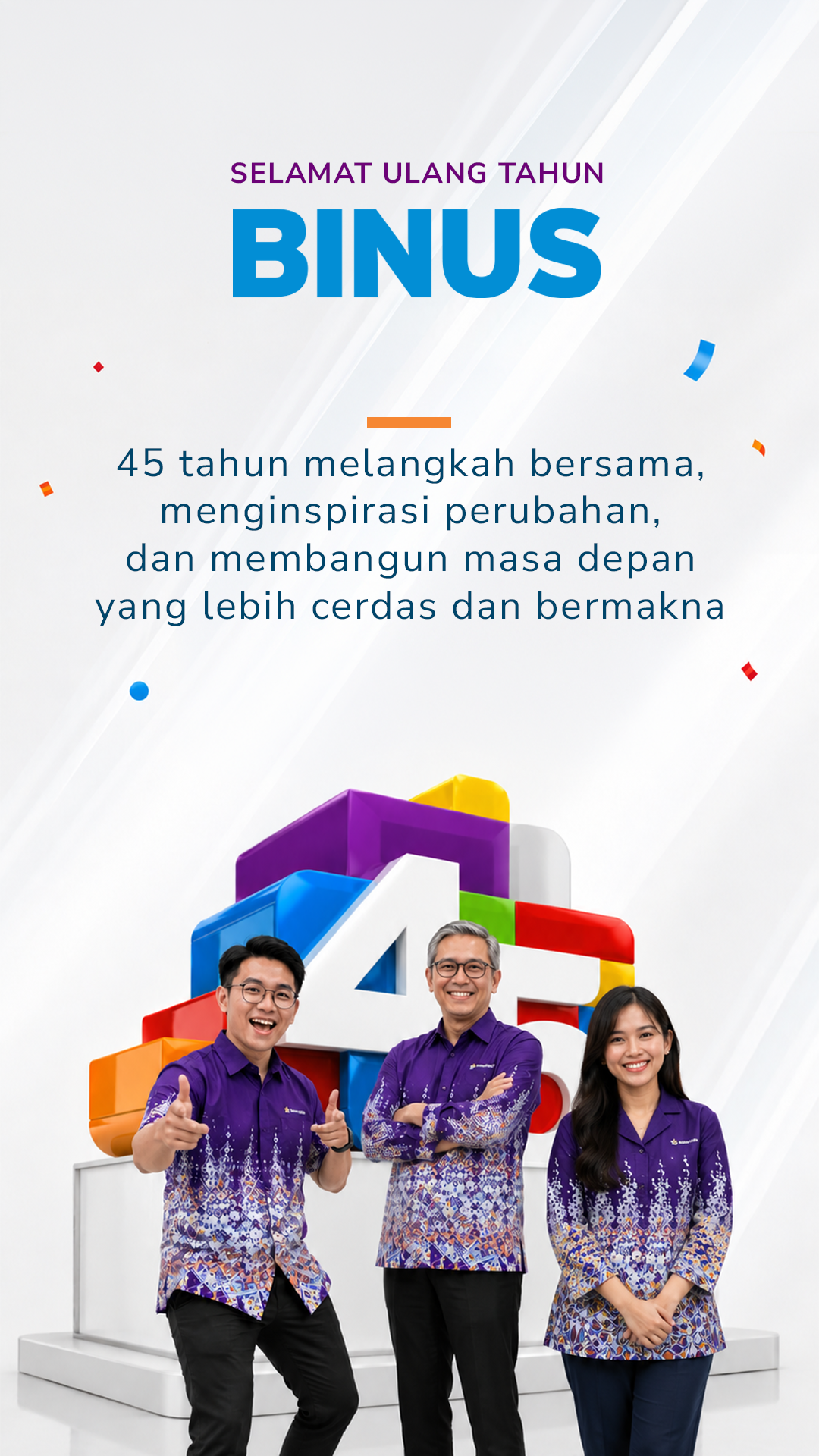 ULANG TAHUN 45 SPIRIT
