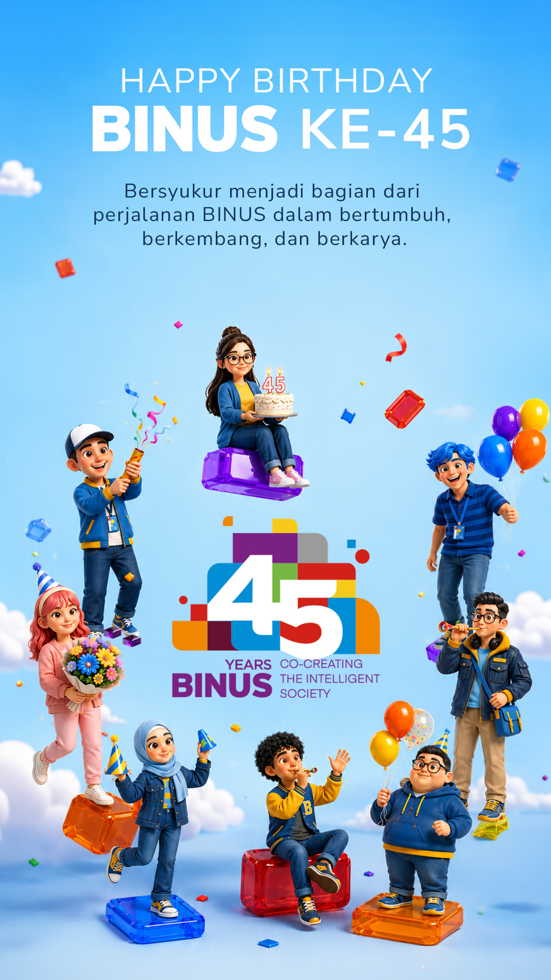 Bersyukur Menjadi Bagian Dari Perjalanan BINUS