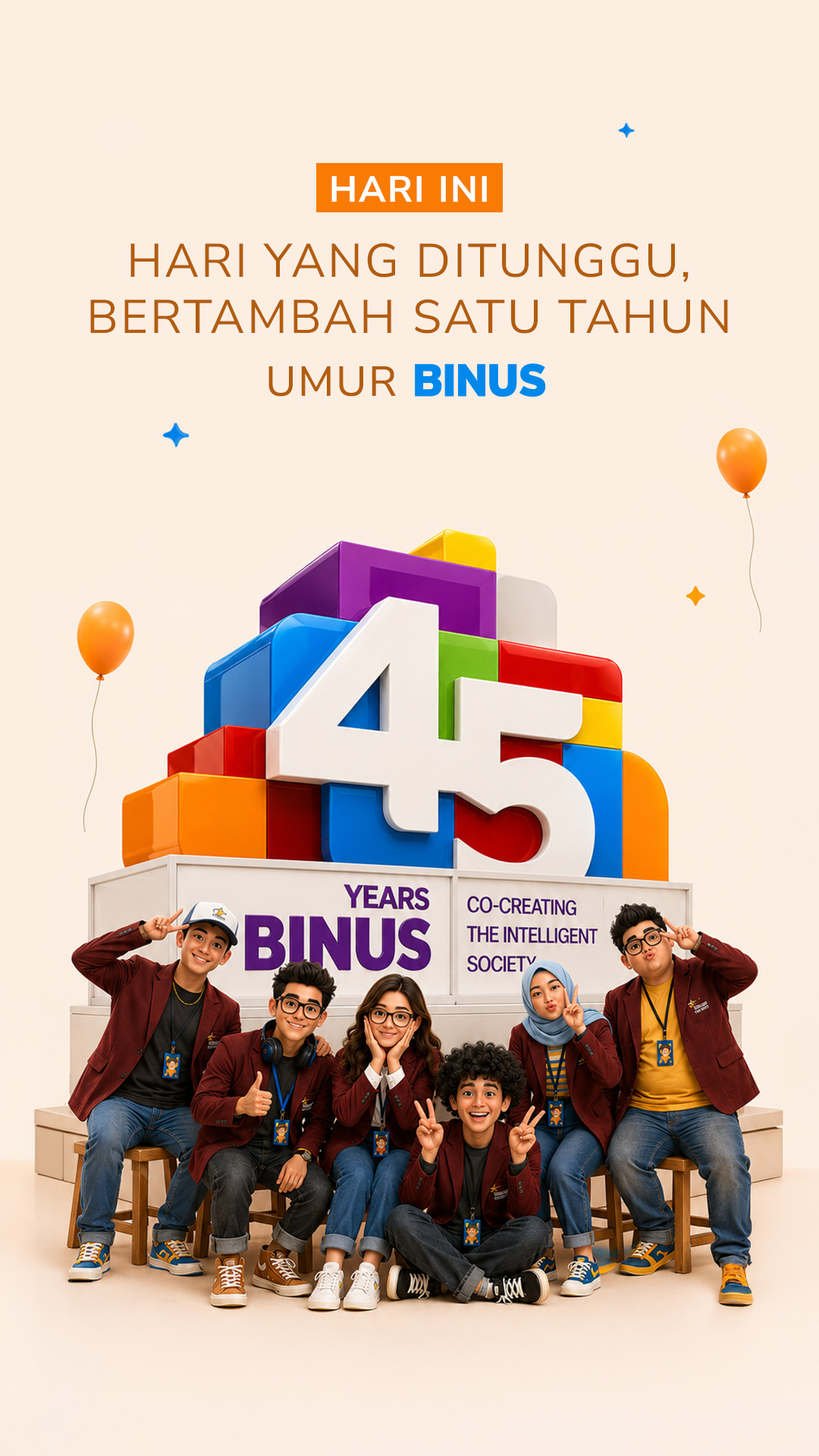 Bertambah Satu Tahun Umur BINUS