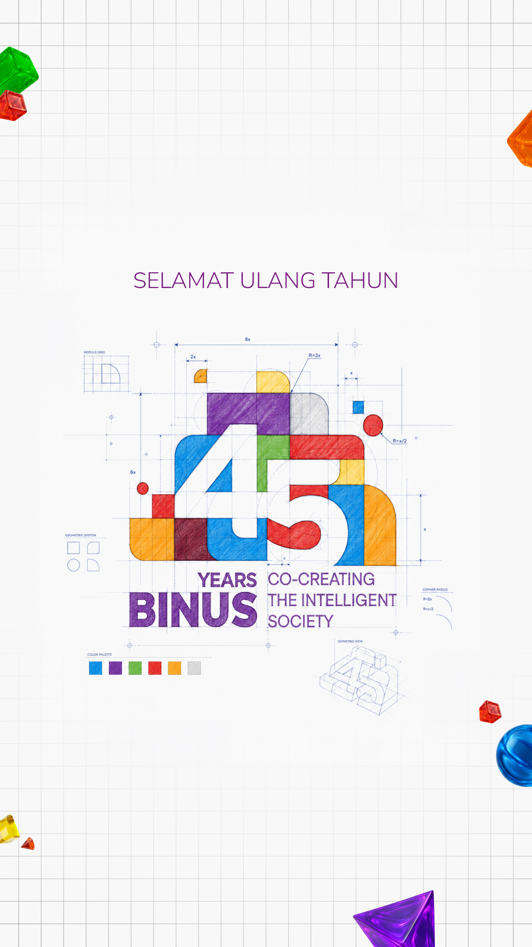 Sosmed Selamat Ulang Tahun BINUS