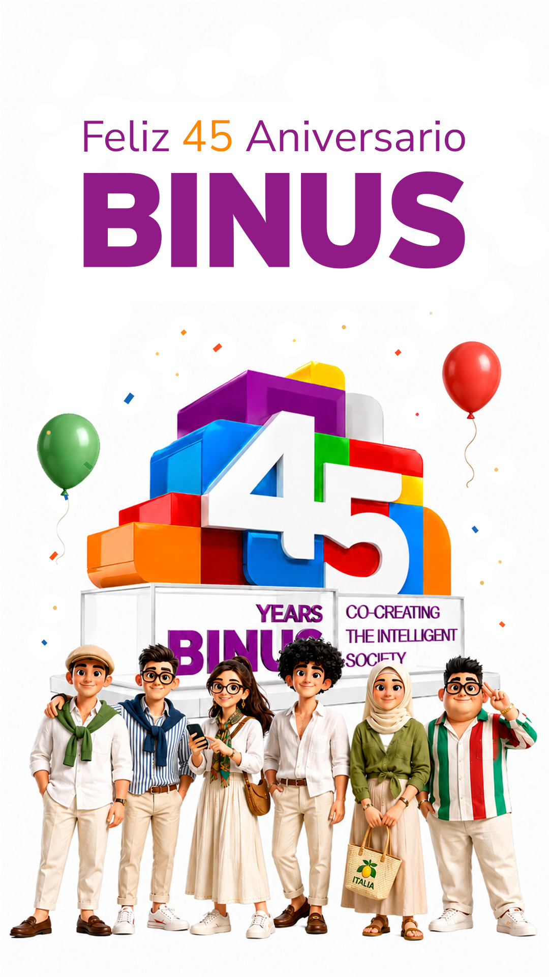 Feliz 45 Aniversario