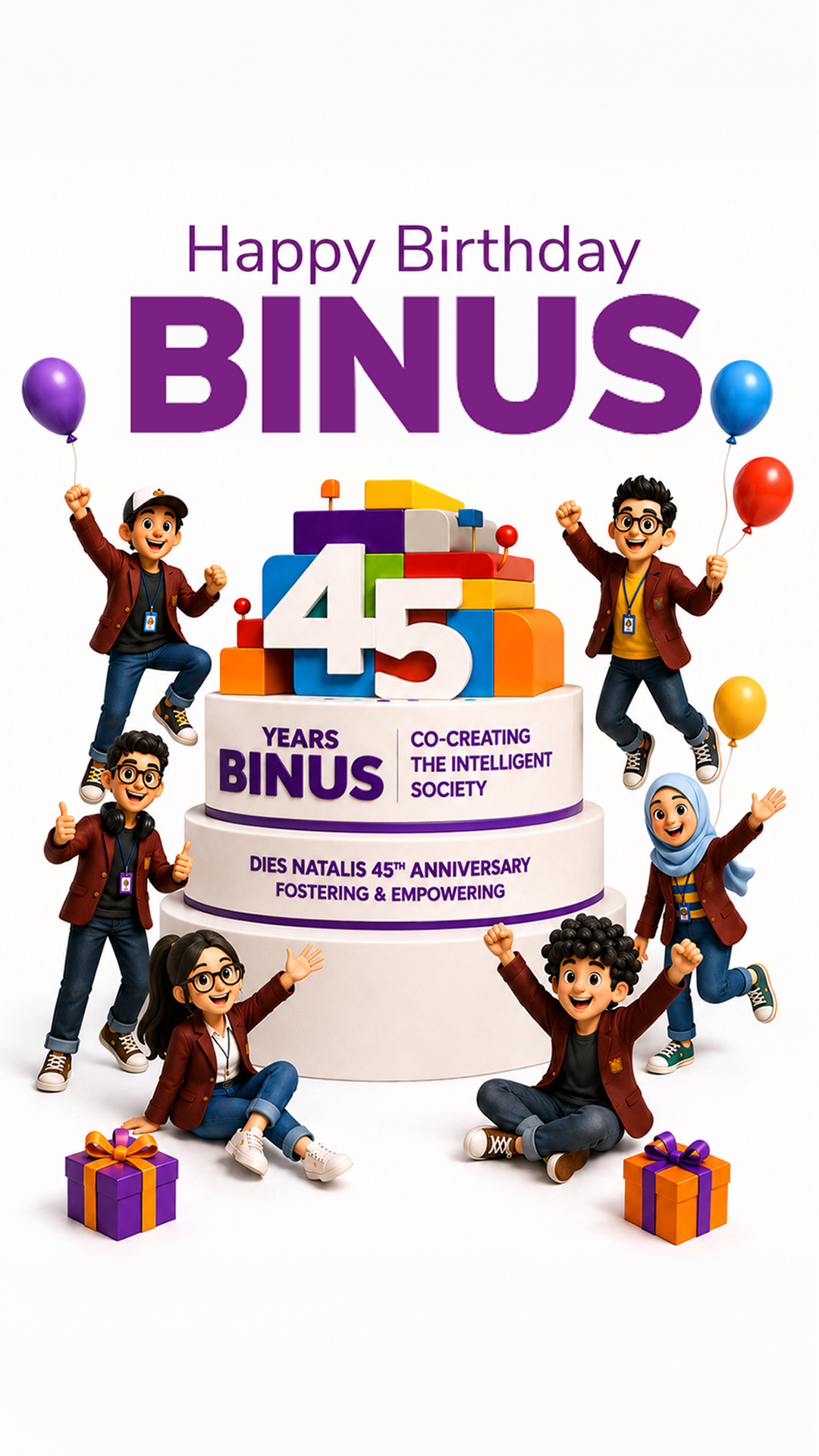 Kue Ulang Tahun BINUS
