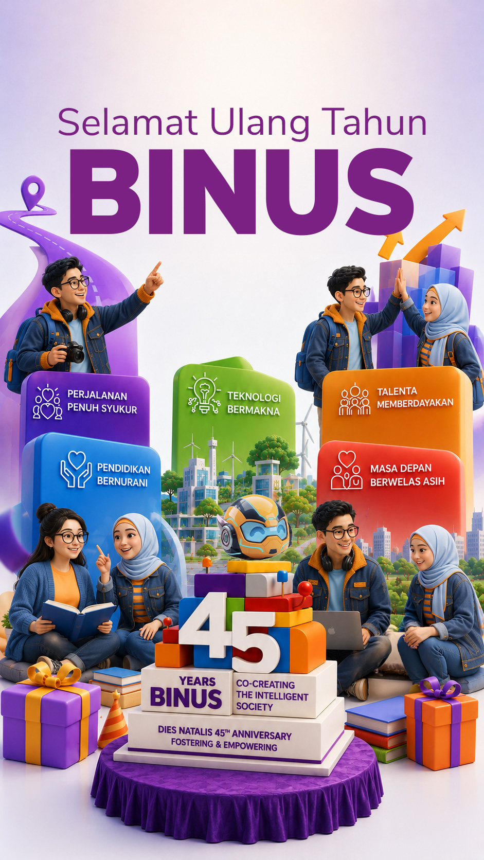 Ulang Tahun 5 Pilar BINUS