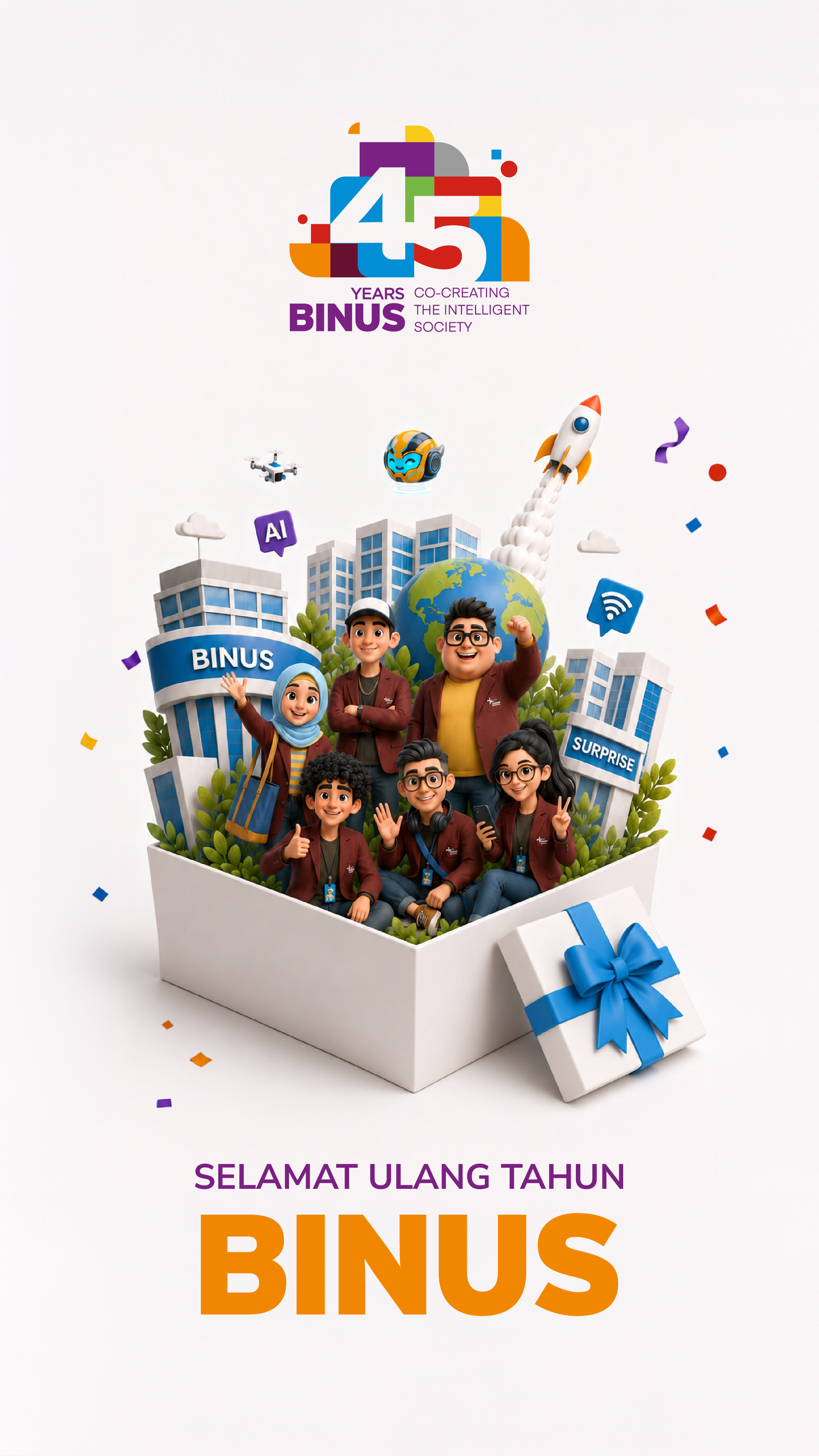 Kado BINUS 45