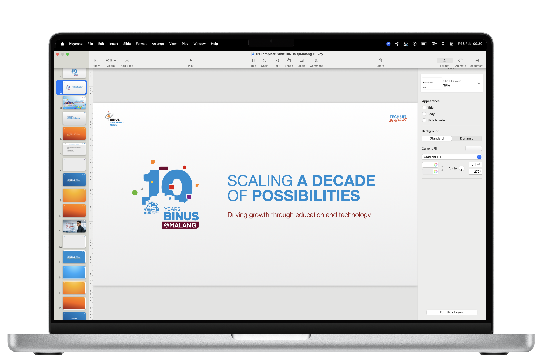 SLIDE PRESENTASI BINUS @MALANG 10 YEARS