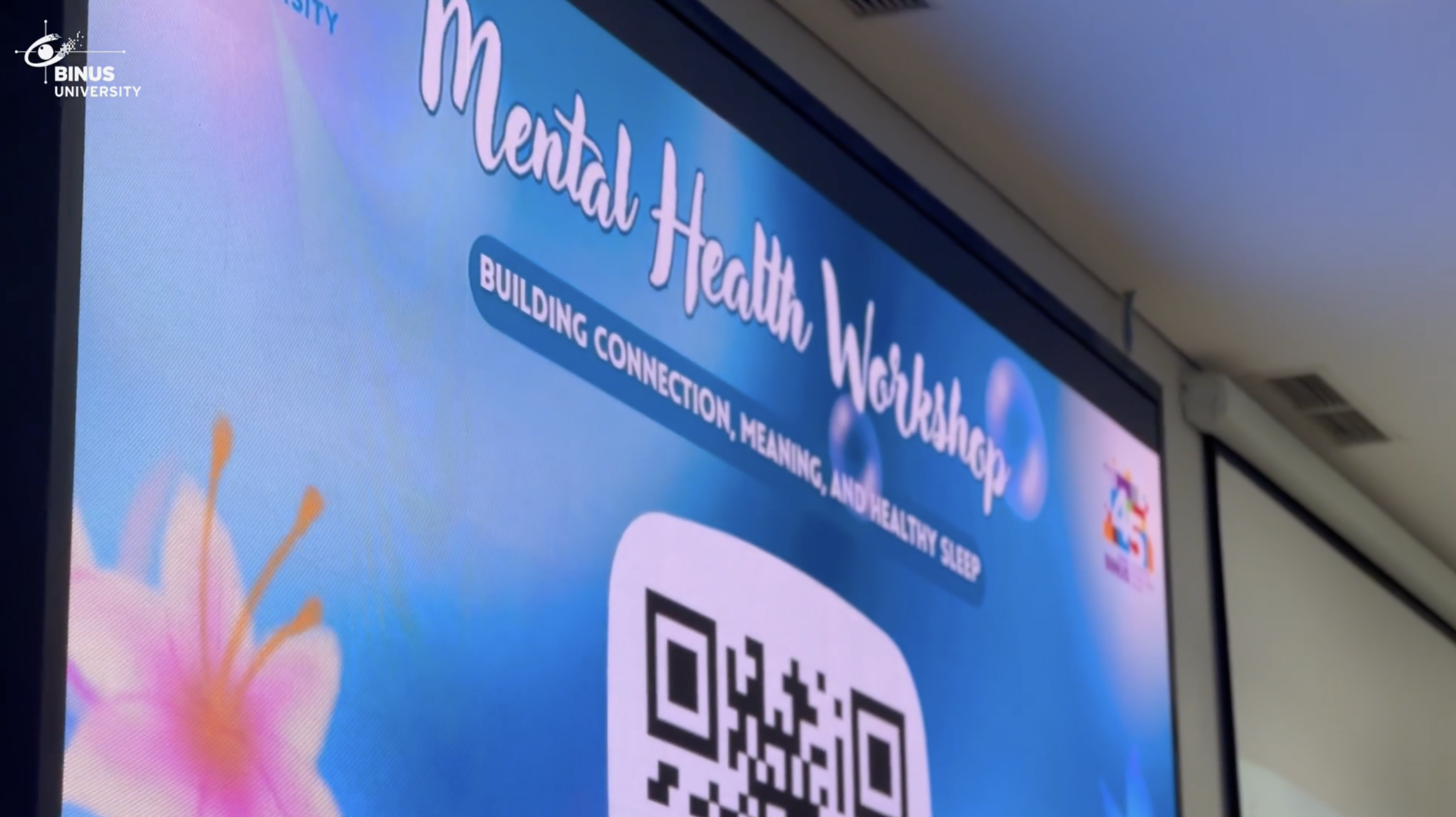 Mental Health Workshop BINUS Malang: Building Connection & Meaning