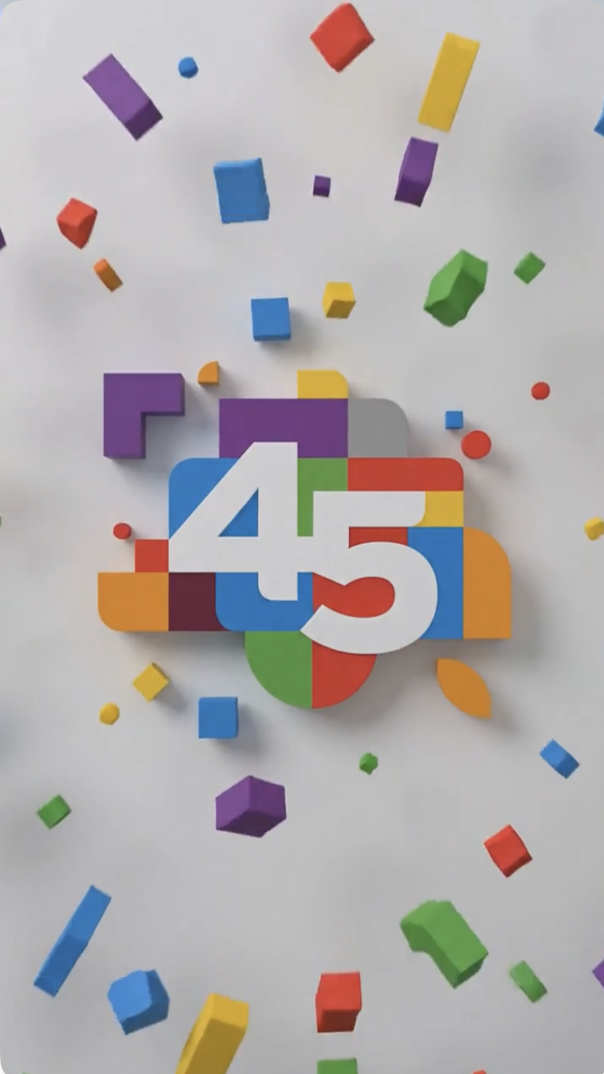 Logo Circular BINUS 45
