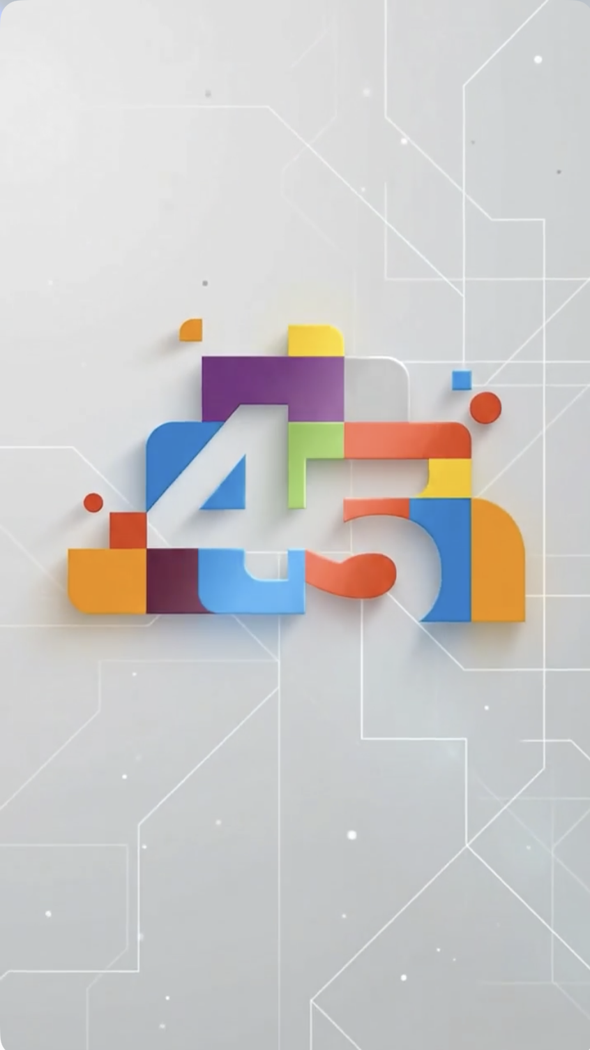 Logo Geometric BINUS45