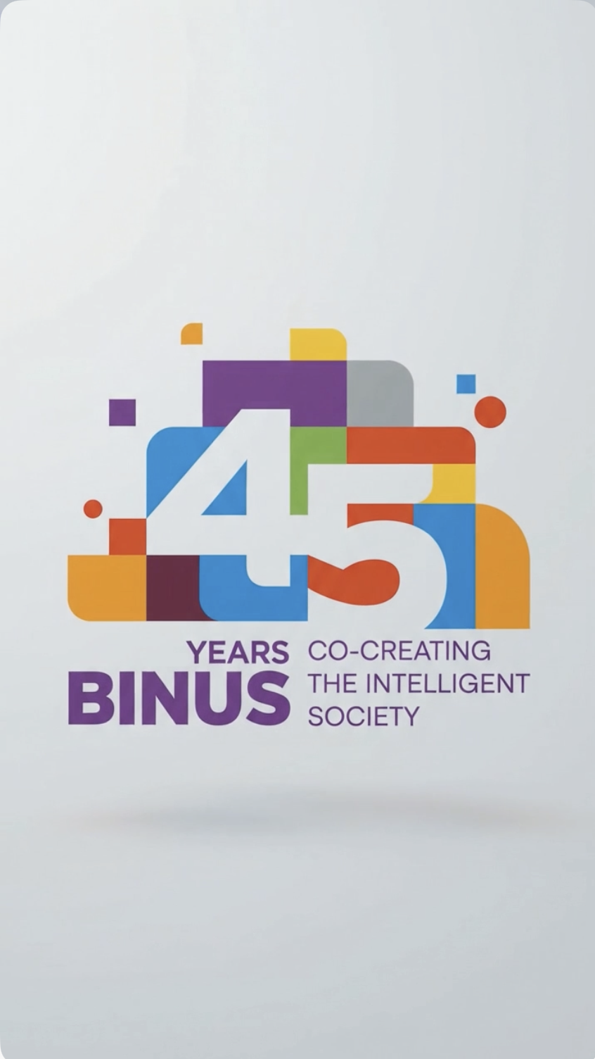 Logo BINUS45 – Clean