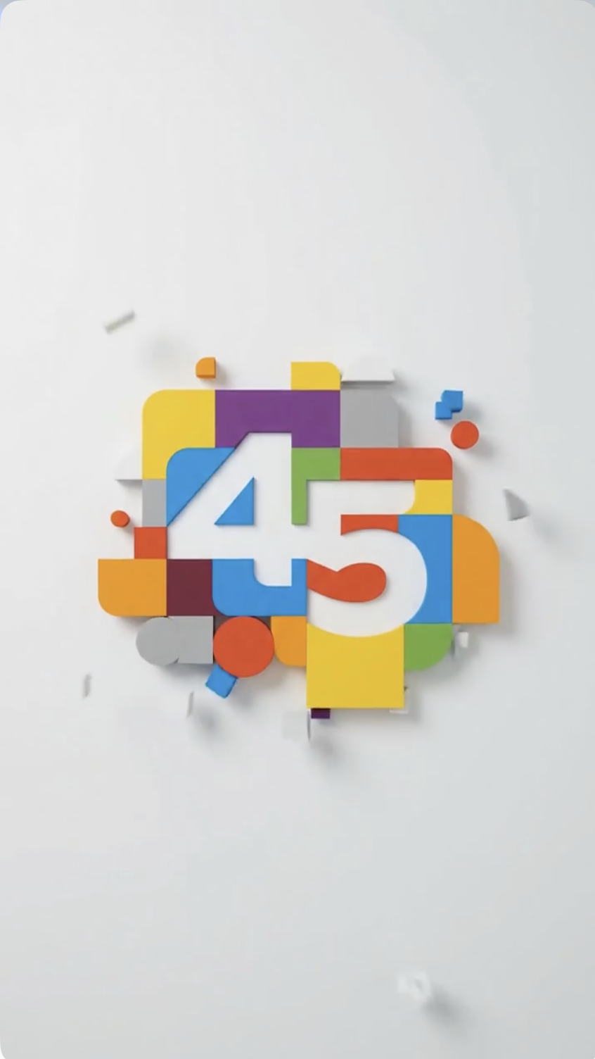 Logo minimalist BINUS45