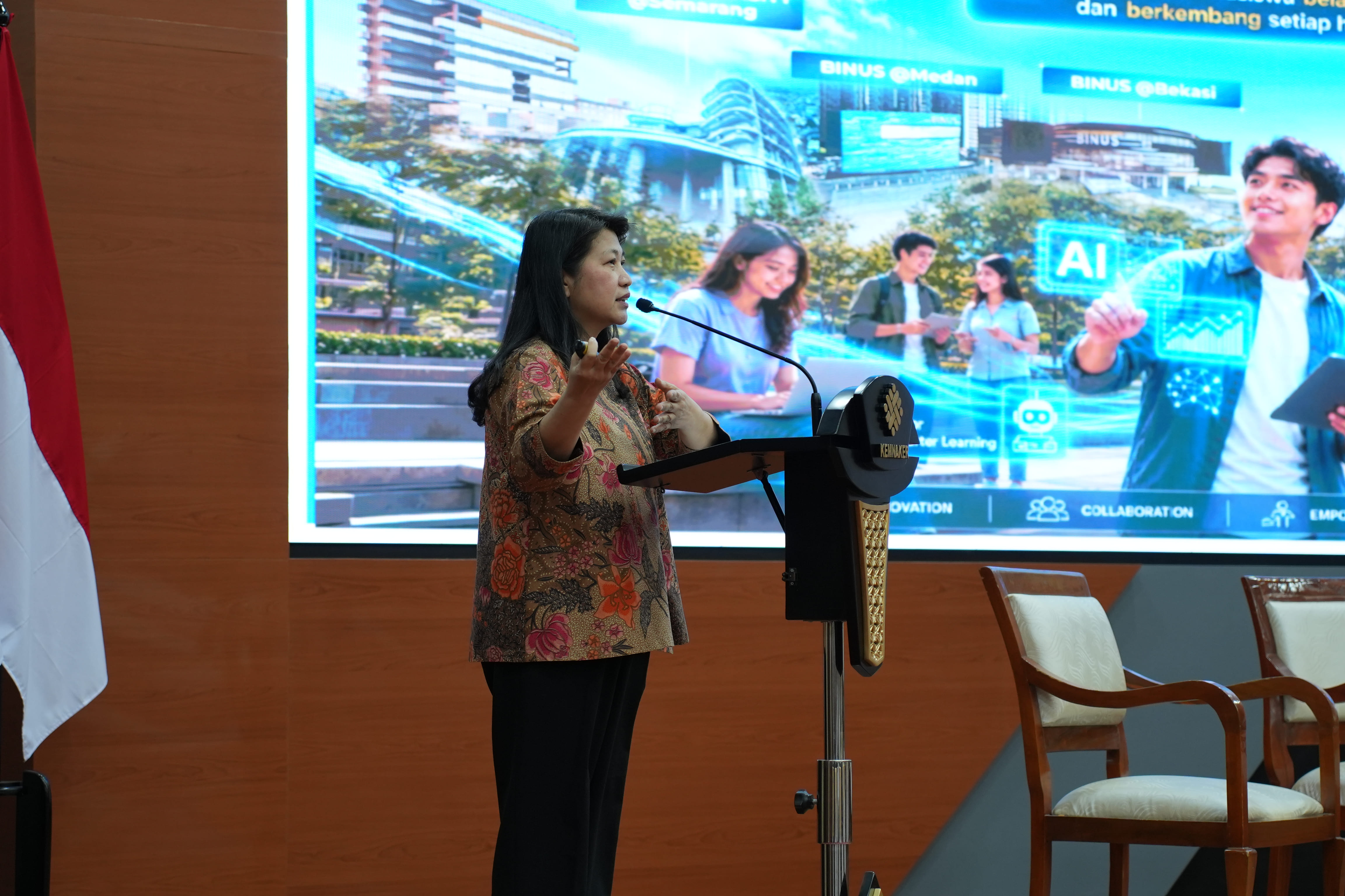 BINUS University Perkuat Kolaborasi dengan Kementerian Ketenagakerjaan RI dan GreatNusa untuk Mempersiapkan Talenta Future-Ready di Era AI