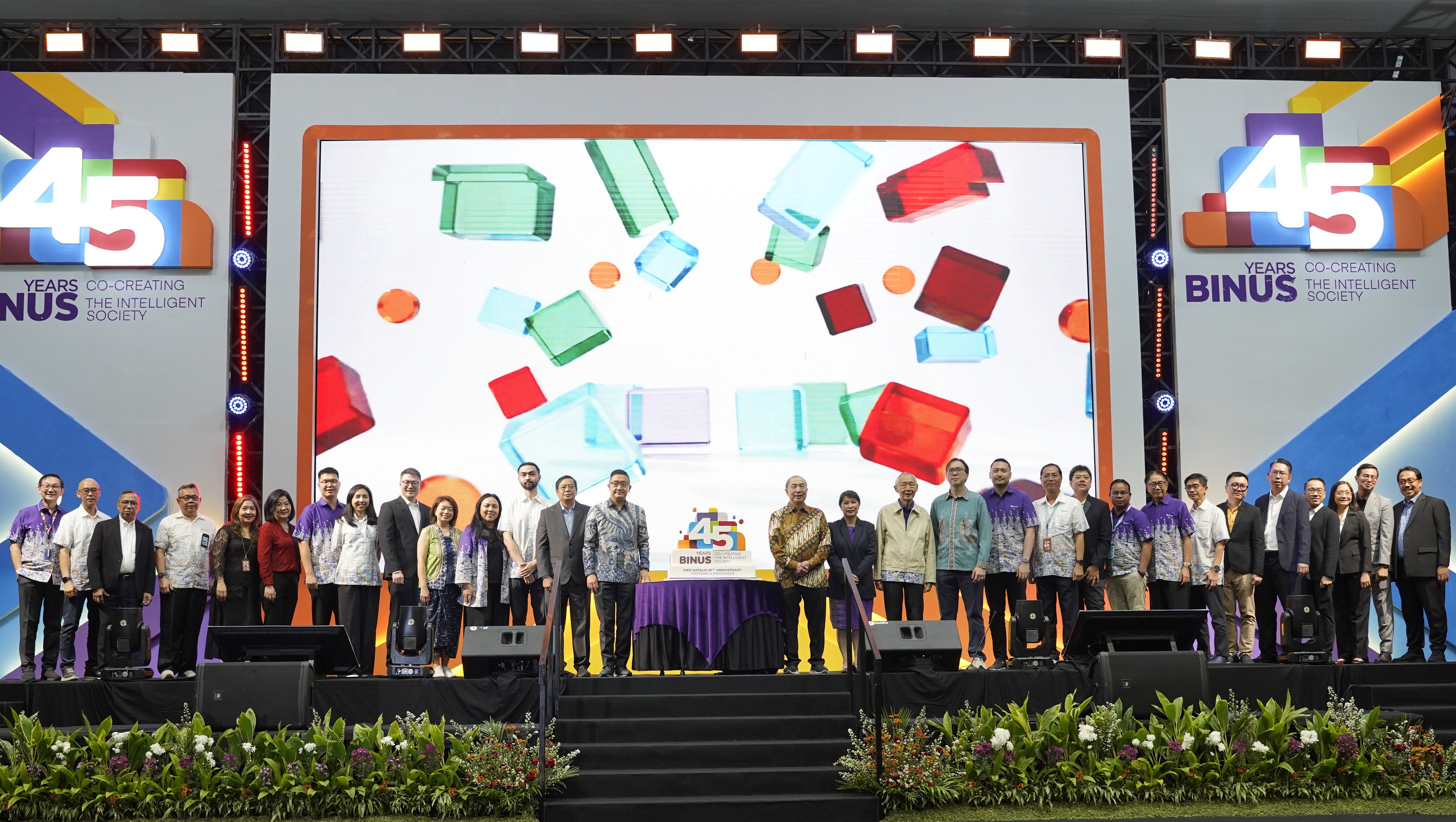 Rayakan 45 Tahun, BINUS Perkuat Kontribusi Pendidikan Global untuk Co-Creating the Intelligent Society